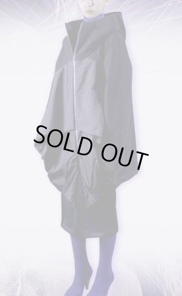 画像9: 【chloma クロマ】NFコンプレクスパーカー BLACK×BLACK (9)