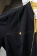 画像3: 【VINTAGE/USED古着】ステッチラインデザインジャケット BLACK×YELLOW (3)
