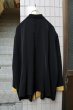 画像2: 【VINTAGE/USED古着】ステッチラインデザインジャケット BLACK×YELLOW (2)