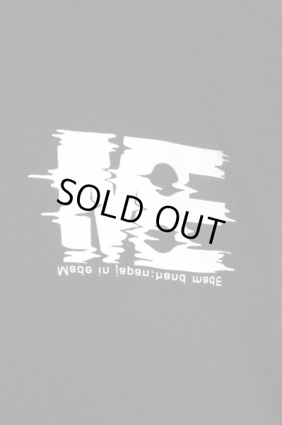 画像5: 【M:E エムイー】グラフィックプリントビッグプルオーバースウェットパーカー ブラック (5)