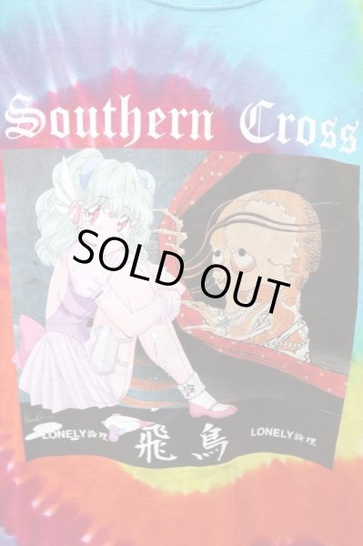 画像3: 【LONELY 論理】タイダイ柄アニメキャラプリントビッグTシャツ (3)