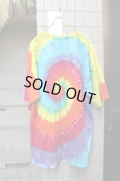 画像2: 【LONELY 論理】タイダイ柄アニメキャラプリントビッグTシャツ (2)