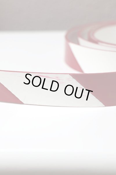 画像4: 【KIDILL キディル】HUMPHREY Long Belt RED×WHITE レザーロングベルト (4)