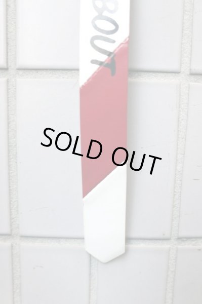 画像3: 【KIDILL キディル】HUMPHREY Long Belt RED×WHITE レザーロングベルト (3)