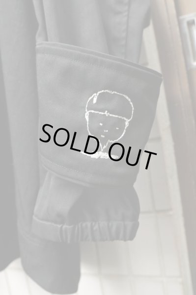 画像5: 【BALMUNG バルムング】ビッグセーラーシャツトップス BLACK (5)