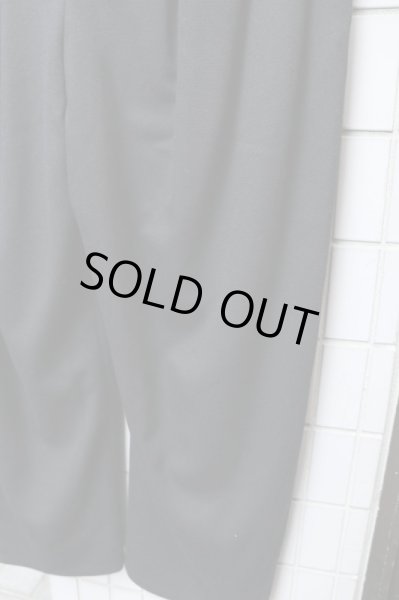 画像4: 【ka na ta カナタ】4タックウール地パンツ ブラック (4)