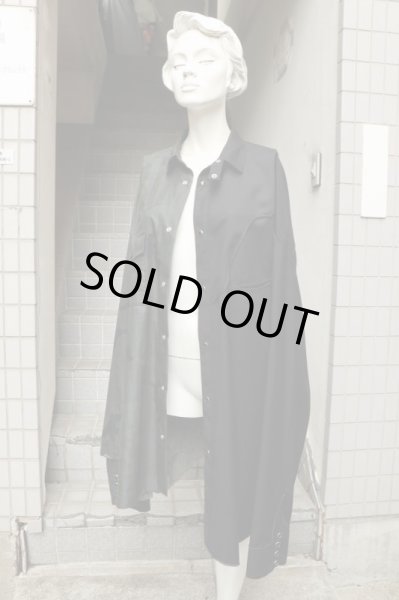 画像10: 【KIDILL キディル】2-Type Docking Shirts ドッキングデザインビッグシャツ (10)