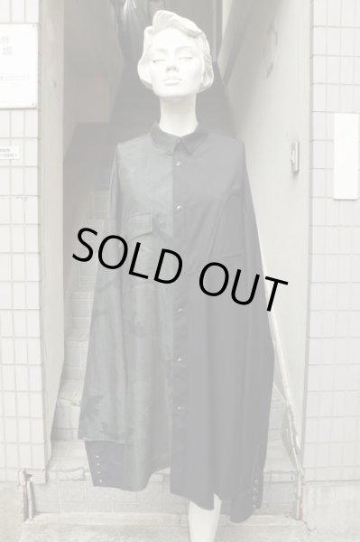 画像11: 【KIDILL キディル】2-Type Docking Shirts ドッキングデザインビッグシャツ (11)