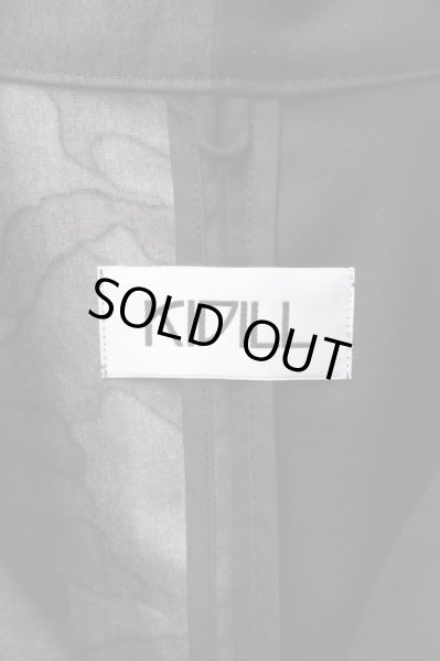 画像9: 【KIDILL キディル】2-Type Docking Shirts ドッキングデザインビッグシャツ (9)