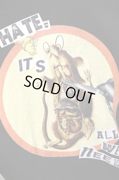 画像4: 【KIDILL キディル】Red Scare Long Sleeve T-shirts グラフィックプリント長袖カットソー (4)