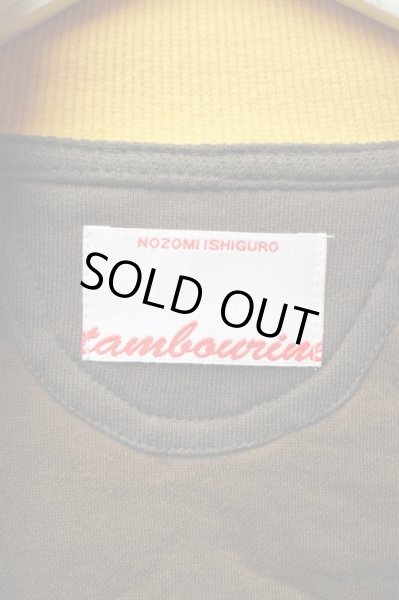 画像5: 【NOZOMI ISHIGURO tambourine ノゾミイシグロ タンバリン】切替デザインロゴプリントブルゾン (5)