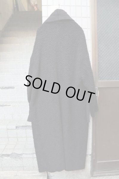 画像2: 【my beautiful landlet マイビューティフルランドレット】オーバーサイズボアガウンコート (2)