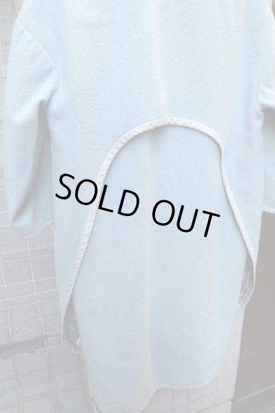 画像5: 【YEAH RIGHT×JUVENILE HALL ROLLCALL イェーライト ジュベナイル ホール ロールコール】ノーカラーパイピングウールコート (5)