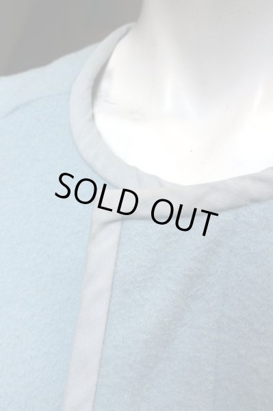 画像9: 【YEAH RIGHT×JUVENILE HALL ROLLCALL イェーライト ジュベナイル ホール ロールコール】ノーカラーパイピングウールコート (9)