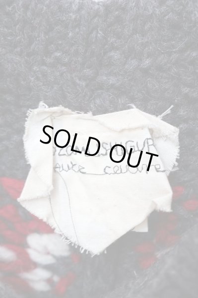 画像5: 【NOZOMI ISHIGURO Haute Couture ノゾミイシグロ オートクチュール】変形デザイン柄ニットパンツ (5)