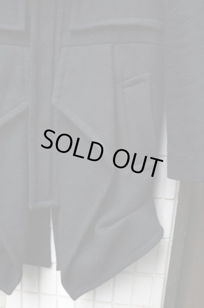 画像4: 【chloma クロマ】ネンドロイドコート ブラック (4)