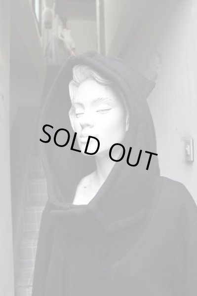 画像8: 【chloma クロマ】ネンドロイドコート ブラック (8)