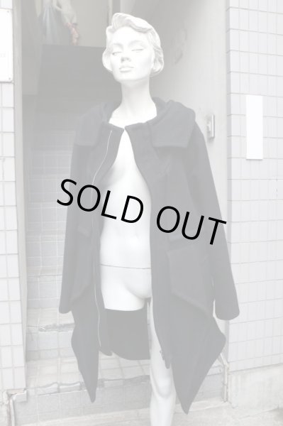 画像6: 【chloma クロマ】ネンドロイドコート ブラック (6)