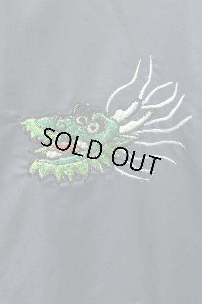 画像3: 【VINTAGE/USED古着】刺繍フライトボンバージャケット (3)