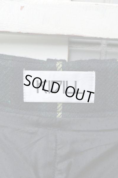 画像5: 【KIDILL キディル】ストライプ柄ストールワイドパンツ (5)