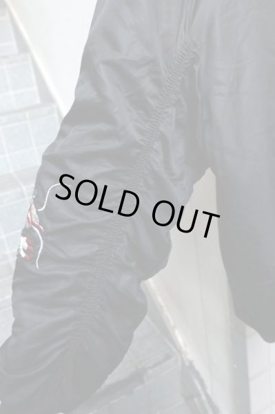 画像5: 【VINTAGE/USED古着】刺繍MA-1ジャケット (5)