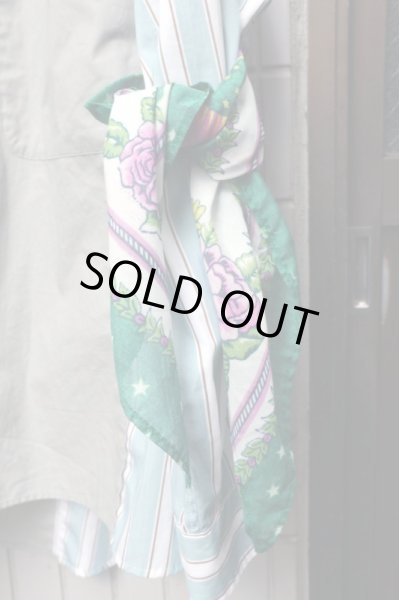 画像4: 【JUVENILE HALL ROLLCALL ジュベナイル ホール ロールコール】バンダナドッキング切替デザインビッグシャツ (4)