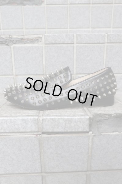 画像3: 【Harris Brown ハリスブラウン】スタッズ装飾スリッポンシューズ (3)