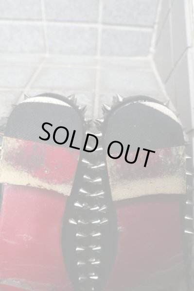 画像6: 【Harris Brown ハリスブラウン】スタッズ装飾スリッポンシューズ (6)