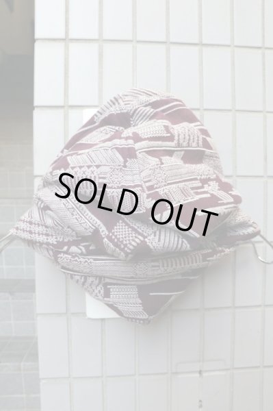 画像2: 【ハトラ hatra】ジャガード織りネックウォーマー 頭巾 (2)