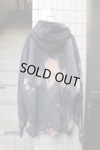 画像2: 【VINTAGE/USED古着】METALLICA プリント＆ブリーチビッグスウェットパーカー (2)