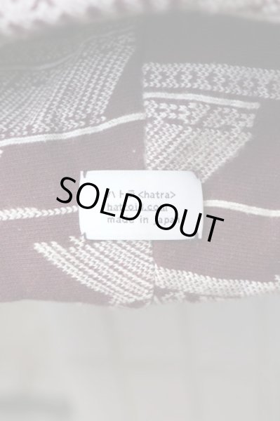 画像8: 【ハトラ hatra】ジャガード織りネックウォーマー 頭巾 (8)