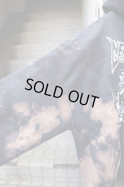 画像3: 【VINTAGE/USED古着】METALLICA プリント＆ブリーチビッグスウェットパーカー (3)