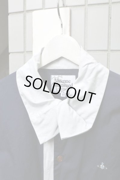 画像3: 【Vivienne Westwood MAN ヴィヴィアンウエストウッド マン】オーブ刺繍デザイン長袖シャツ (3)