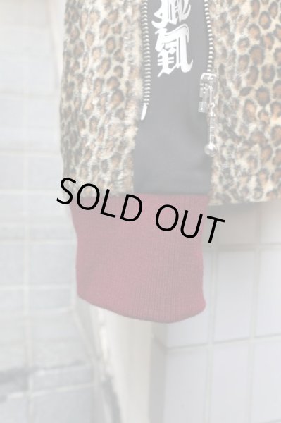 画像4: 【NEGLECT ADULT PATIENTS ネグレクトアダルトペイシェンツ】レオパード柄デザインブルゾン (4)