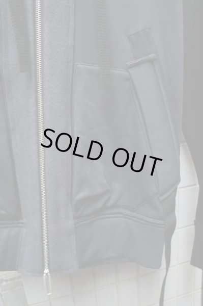 画像6: 【NAPE ネープ】ファー付き切替デザインジップパーカー (6)