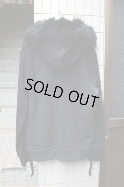 画像2: 【NAPE ネープ】ファー付き切替デザインジップパーカー (2)