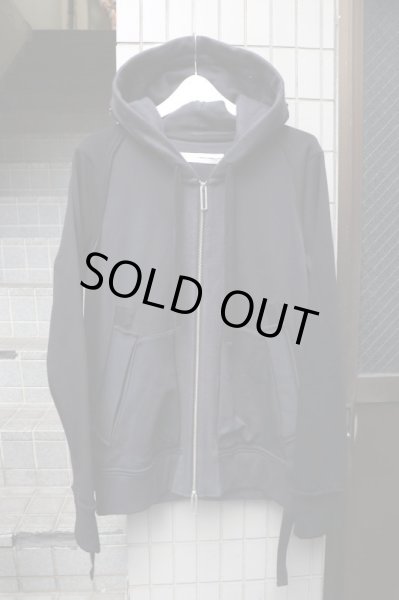 画像3: 【NAPE ネープ】ファー付き切替デザインジップパーカー (3)