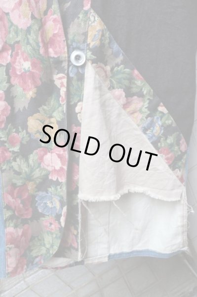 画像5: 【VINTAGE/USED古着】デニムMIX切替デザインジャケット (5)