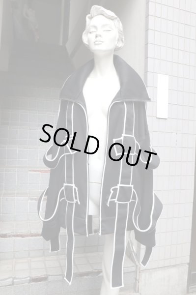 画像8: 【kemono けもの】じゅんかんじゃーじじゃけっと ハーネス装飾ジャージブルゾン (8)