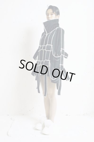 画像10: 【kemono けもの】じゅんかんじゃーじじゃけっと ハーネス装飾ジャージブルゾン (10)