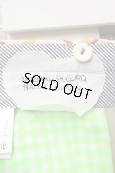 画像6: 【NOZOMI ISHIGURO Haute Couture ノゾミイシグロ オートクチュール】擬音総柄スラックス (6)