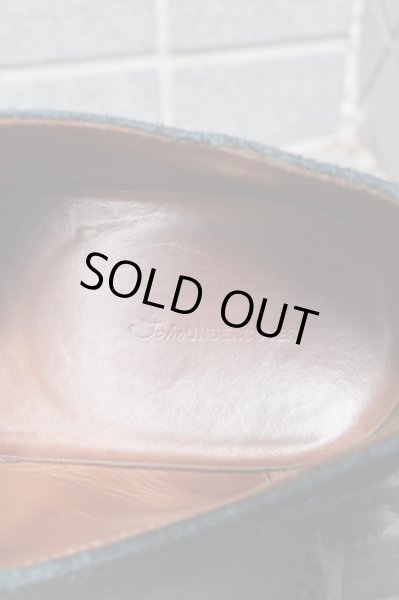 画像9: 【John UNDER COVER ジョン アンダーカバー】編み込みスウェードレザーvibramラバーソールシューズ (9)