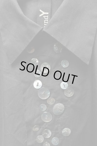 画像5: 【Ground Y グラウンドワイ】多重ボタンデザイン長袖シャツ (5)