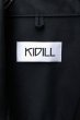 画像7: 【KIDILL キディル】バックプリントオーバーサイズライダースシャツジャケット (7)