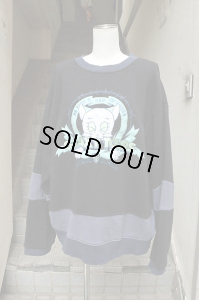 画像6: 【kill remote キルリモート】刺繍トレーナー (6)