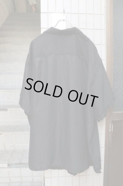 画像2: 【VINTAGE/USED古着】ペイズリー柄刺繍ビッグ解禁シャツ (2)