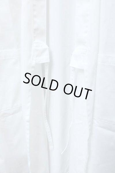 画像4: 【Ω oum オーム】ミニマル羽織りガウン (4)