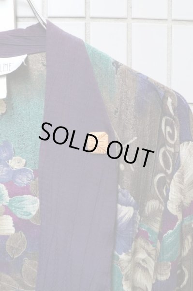 画像5: 【VINTAGE/USED古着】総柄羽織りカーディガン (5)