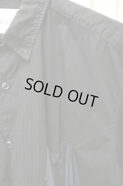 画像4: 【yaponskii ヤポンスキー】ONE OFF ドッキングデザインシャツ (4)