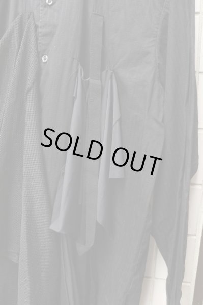 画像6: 【yaponskii ヤポンスキー】ONE OFF ドッキングデザインシャツ (6)